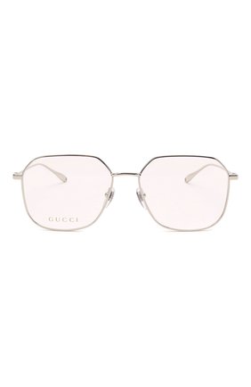 Женские оправа GUCCI серебряного цвета по цене 31950 руб., арт. GG1032 006 | Фото 4 Женские оправа GUCCI серебряного цвета, арт. GG1032 006 | Фото 4 (Региональные ограничения белый список (Axapta Mercury): RU; Тип очков: Оправа; Кросс-КТ: Оправы-унисекс; Очки форма: Квадратные; Оптика Гендер: оптика-унисекс)