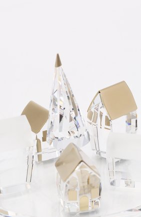 Стеклянный клош зимняя деревня SWAROVSKI прозрачного цвета по цене 0 руб., арт. 5597141 | Фото 3 Стеклянный клош зимняя деревня SWAROVSKI прозрачного цвета, арт. 5597141 | Фото 3 (Ограничения доставки: fragile-2)