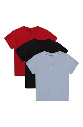 Детский комплект из трех футболок EMPORIO ARMANI разноцветного цвета, арт. 3LHDJ1/4J54Z | Фото 2