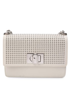 Женская сумка furla 1927 FURLA молочного цвета по цене 35250 руб., арт. BAFKACO/BX0418 | Фото 1 Женская сумка furla 1927 FURLA молочного цвета, арт. BAFKACO/BX0418 | Фото 1 (Сумки-технические: Сумки через плечо; Материал: Натуральная кожа; Размер: mini; Ремень/цепочка: На ремешке)