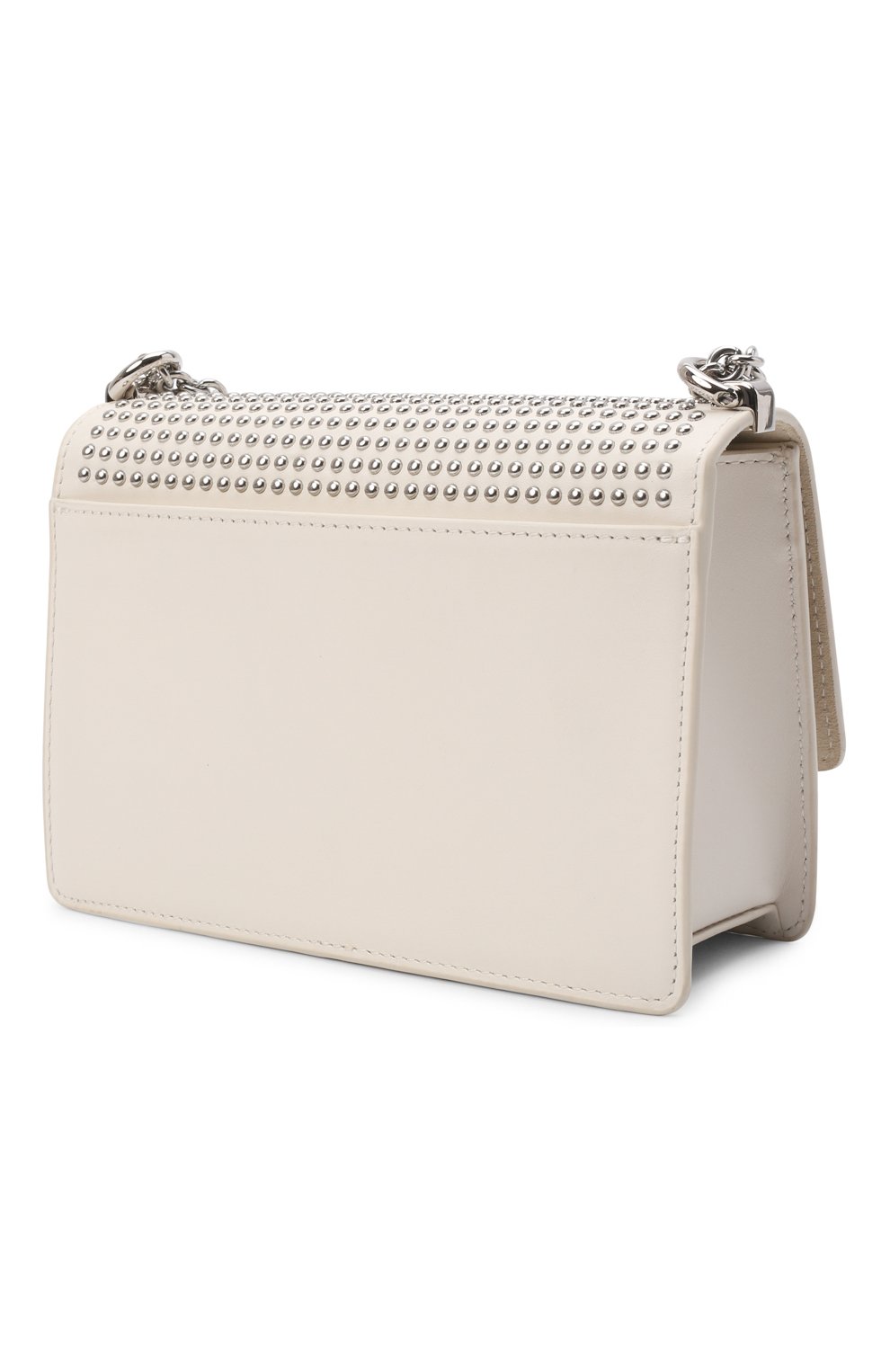 Женская сумка furla 1927 FURLA молочного цвета по цене 35250 руб., арт. BAFKACO/BX0418 | Фото 4 Женская сумка furla 1927 FURLA молочного цвета, арт. BAFKACO/BX0418 | Фото 4 (Сумки-технические: Сумки через плечо; Материал: Натуральная кожа; Размер: mini; Ремень/цепочка: На ремешке)