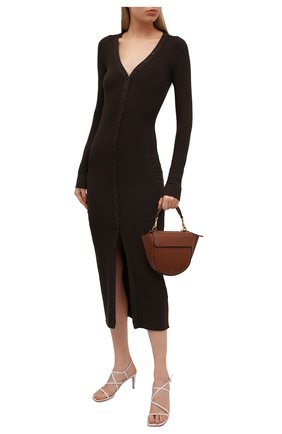 Женские кожаные босоножки manilla GIANVITO ROSSI белого цвета по цене 64950 руб., арт. G32063.70RIC.NAPBIAN | Фото 2 Женские кожаные босоножки manilla GIANVITO ROSSI белого цвета, арт. G32063.70RIC.NAPBIAN | Фото 2 (Подошва: Плоская; Каблук высота: Средний; Материал внешний: Кожа; Материал внутренний: Натуральная кожа; Каблук тип: Шпилька; Обувь: Обувь)