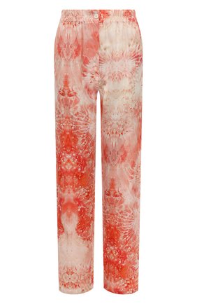 Женские шелковые брюки ALEXANDER MCQUEEN кораллового цвета по цене 109000 руб., арт. 685500/QCAE0 | Фото 1 Женские шелковые брюки ALEXANDER MCQUEEN кораллового цвета, арт. 685500/QCAE0 | Фото 1 (Материал внешний: Шелк; Длина (брюки, джинсы): Стандартные; Стили: Романтичный; Женское Кросс-КТ: Брюки-одежда; Силуэт Ж (брюки и джинсы): Прямые; Региональные ограничения белый список (Axapta Mercury): RU)