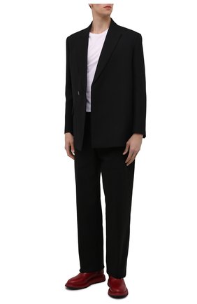 Мужские кожаные оксфорды GIORGIO ARMANI красного цвета по цене 96050 руб., арт. X2C683/XF612 | Фото 2 Мужские кожаные оксфорды GIORGIO ARMANI красного цвета, арт. X2C683/XF612 | Фото 2 (Материал внутренний: Натуральная кожа; Материал внешний: Кожа; Стили: Классический; Длина стельки: 30,3)