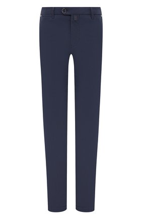 Мужские хлопковые брюки KITON темно-синего цвета по цене 98250 руб., арт. UFPP79J0762A | Фото 1 Мужские хлопковые брюки KITON темно-синего цвета, арт. UFPP79J0762A | Фото 1 (Длина (брюки, джинсы): Стандартные; Материал внешний: Хлопок; Случай: Повседневный; Силуэт М (брюки): Чиносы; Стили: Кэжуэл)