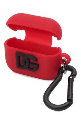 Чехол для airpods pro DOLCE & GABBANA красного цвета по цене 16350 руб., арт. BP3106/AW401 | Фото 3 Чехол для airpods pro DOLCE & GABBANA красного цвета, арт. BP3106/AW401 | Фото 3 (Материал: Пластик)