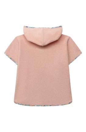 Детский халат BONPOINT розового цвета, арт. S01GACKN0101(135G)_842491 | Фото 2 (Рукава: Короткие)