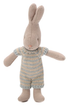 Детского игрушка  кролик микро MAILEG синего цвета, арт. 16-1023-00 | Фото 1