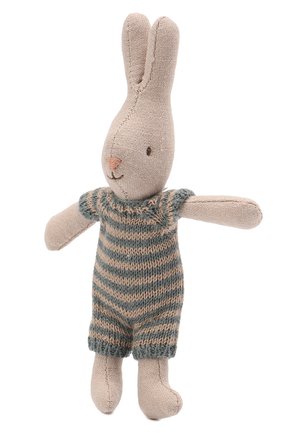 Детского игрушка  кролик микро MAILEG синего цвета, арт. 16-1023-00 | Фото 2
