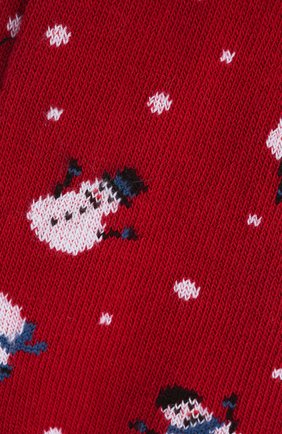 Детские хлопковые носки LA PERLA красного цвета, арт. 46320/3-6 | Фото 2 (Материал: Текстиль, Хлопок; Кросс-КТ: Носки)