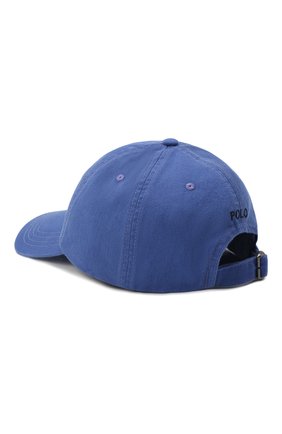 Детская хлопковая бейсболка POLO RALPH LAUREN синего цвета по цене 3820 руб., арт. 323785653 | Фото 2 Детская хлопковая бейсболка POLO RALPH LAUREN синего цвета, арт. 323785653 | Фото 2 (Материал: Текстиль, Хлопок)