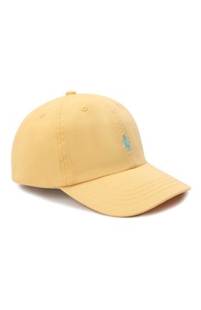 Детская хлопковая бейсболка POLO RALPH LAUREN желтого цвета по цене 0 руб., арт. 322785653 | Фото 1 Детская хлопковая бейсболка POLO RALPH LAUREN желтого цвета, арт. 322785653 | Фото 1 (Материал: Текстиль, Хлопок)