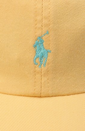 Детская хлопковая бейсболка POLO RALPH LAUREN желтого цвета по цене 0 руб., арт. 322785653 | Фото 3 Детская хлопковая бейсболка POLO RALPH LAUREN желтого цвета, арт. 322785653 | Фото 3 (Материал: Текстиль, Хлопок)