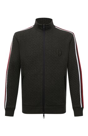 Мужской кардиган из хлопка и кашемира GIORGIO ARMANI темно-зеленого цвета по цене 181500 руб., арт. 3LSB52/SJBAZ | Фото 1 Мужской кардиган из хлопка и кашемира GIORGIO ARMANI темно-зеленого цвета, арт. 3LSB52/SJBAZ | Фото 1 (Материал внешний: Хлопок; Длина (для топов): Стандартные; Рукава: Длинные; Мужское Кросс-КТ: Кардиган-одежда; Стили: Кэжуэл, Милитари)