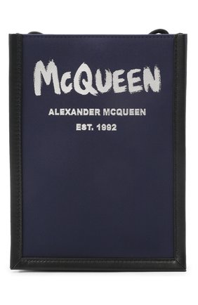 Мужская комбинированная сумка edge mini ALEXANDER MCQUEEN темно-синего цвета по цене 75300 руб., арт. 668592/1AAEZ | Фото 1 Мужская комбинированная сумка edge mini ALEXANDER MCQUEEN темно-синего цвета, арт. 668592/1AAEZ | Фото 1 (Размер: mini; Ремень/цепочка: На ремешке; Материал: Текстиль)