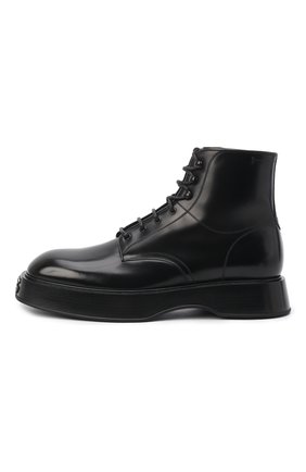 Мужские кожаные ботинки michelangelo DOLCE & GABBANA черного цвета, арт. A60419/A1203 | Фото 4 (Материал внешний: Кожа; Мужское Кросс-КТ: Ботинки-обувь, Байкеры-обувь; Материал внутренний: Натуральная кожа; Материал утеплителя: Без утеплителя; Подошва: Массивная; Длина стельки: 24,5, 25,3, 25,7, 26,1, 26,5, 26,9, 27,3, 27,7, 28,1, 28,5, 28,9, 29,3, 30,1)