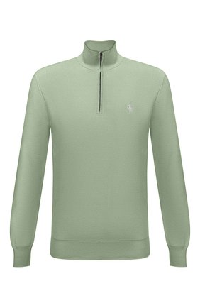 Мужской хлопковый джемпер POLO RALPH LAUREN светло-зеленого цвета по цене 17000 руб., арт. 710701611 | Фото 1 Мужской хлопковый джемпер POLO RALPH LAUREN светло-зеленого цвета, арт. 710701611 | Фото 1 (Материал внешний: Хлопок; Длина (для топов): Стандартные; Рукава: Длинные; Мужское Кросс-КТ: Джемперы; Вырез: Круглый; Принт: Без принта; Стили: Кэжуэл)