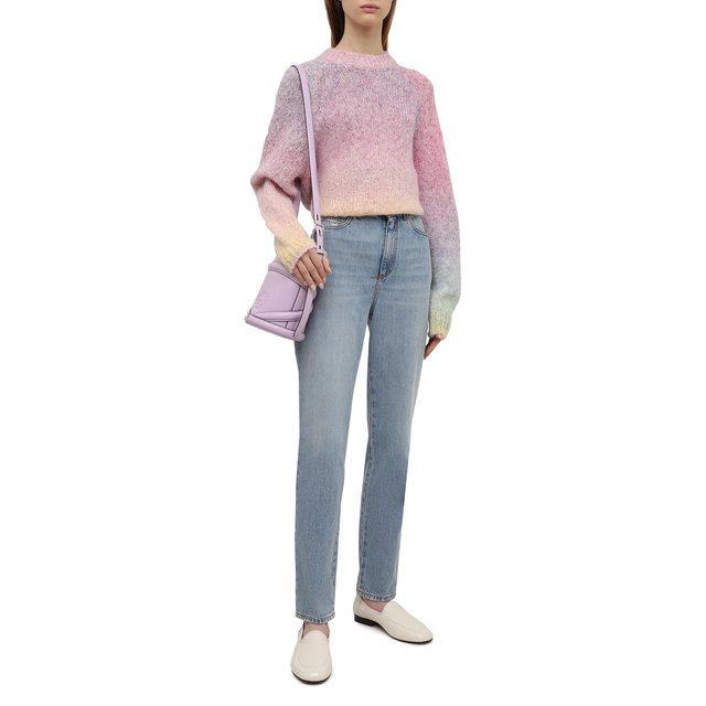Шерстяной свитер BOSS 50463963, цвет розовый, размер 50 - фото 2