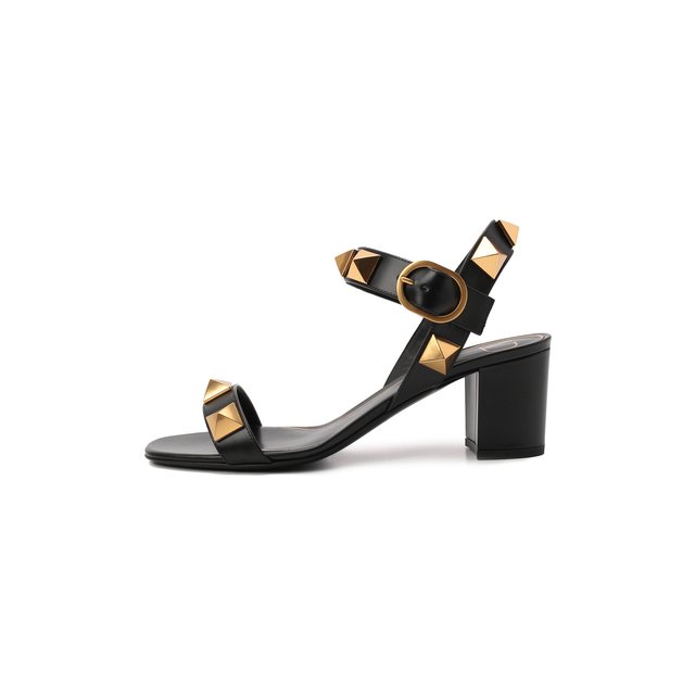 фото Кожаные босоножки roman stud valentino