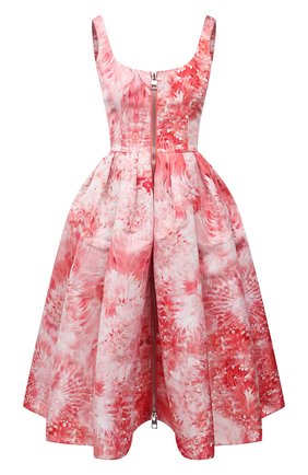 Женское платье ALEXANDER MCQUEEN кораллового цвета по цене 268000 руб., арт. 686919/QCAEZ | Фото 1 Женское платье ALEXANDER MCQUEEN кораллового цвета, арт. 686919/QCAEZ | Фото 1 (Материал внешний: Синтетический материал; Длина Ж (юбки, платья, шорты): До колена; Стили: Романтичный; Случай: Вечерний; Женское Кросс-КТ: Платье-одежда, Сарафаны; Рукава: На бретелях)