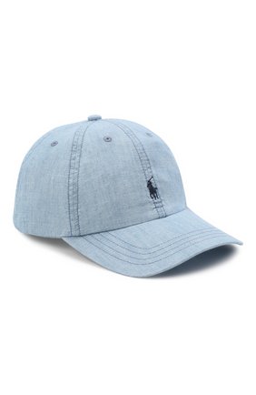 Детская хлопковая бейсболка RALPH LAUREN голубого цвета по цене 3820 руб., арт. 323858896 | Фото 1 Детская хлопковая бейсболка RALPH LAUREN голубого цвета, арт. 323858896 | Фото 1 (Материал: Текстиль, Хлопок)