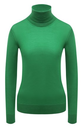 Женская кашемировая водолазка RALPH LAUREN зеленого цвета, арт. 290615195 | Фото 1 (Рукава: Длинные; Материал внешний: Шерсть, Кашемир; Длина (для топов): Стандартные; Стили: Кэжуэл; Женское Кросс-КТ: Водолазка-одежда)