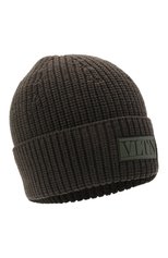 Мужская шерстяная шапка VALENTINO хаки цвета, арт. XY2HB00R/RNM | Фото 1 (Материал: Текстиль, Шерсть; Региональные ограничения белый список (Axapta Mercury): RU; Кросс-КТ: Трикотаж)