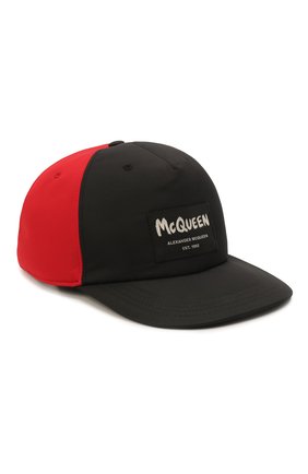 Мужской бейсболка ALEXANDER MCQUEEN черного цвета по цене 41200 руб., арт. 680250/4404Q | Фото 1 Мужской бейсболка ALEXANDER MCQUEEN черного цвета, арт. 680250/4404Q | Фото 1 (Материал: Текстиль, Синтетический материал; Региональные ограничения белый список (Axapta Mercury): RU)