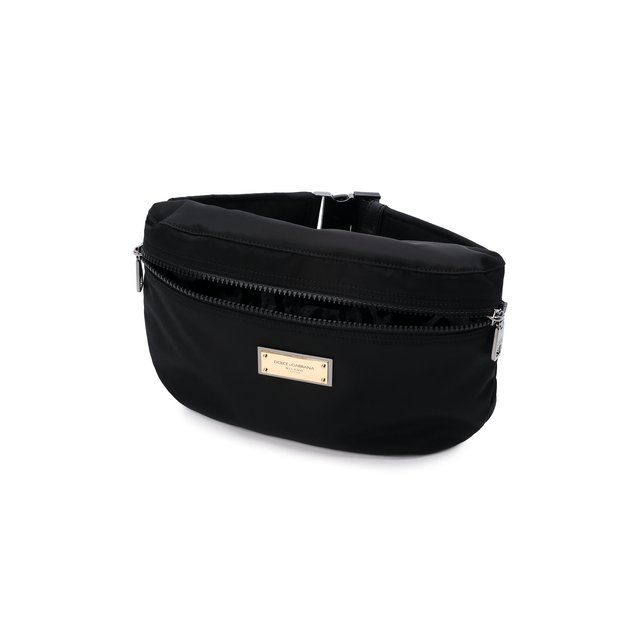 фото Текстильная поясная сумка nero sicilia dna dolce & gabbana