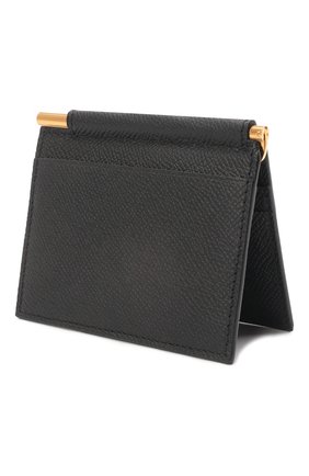 Мужской кожаный зажим для денег TOM FORD черного цвета по цене 56850 руб., арт. YM340T-LCL081 | Фото 2 Мужской кожаный зажим для денег TOM FORD черного цвета, арт. YM340T-LCL081 | Фото 2 (Материал: Натуральная кожа)