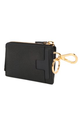 Мужской кожаный футляр для кредитных карт TOM FORD черного цвета по цене 66150 руб., арт. YM339T-LCL081 | Фото 2 Мужской кожаный футляр для кредитных карт TOM FORD черного цвета, арт. YM339T-LCL081 | Фото 2 (Материал: Натуральная кожа)