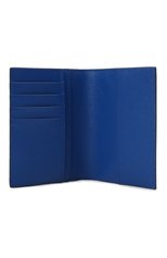 Мужской кожаная обложка для паспорта DOLCE & GABBANA синего цвета, арт. BP2215/AZ602 | Фото 3 (Материал: Натуральная кожа; Кросс-КТ: обложки и футляры)