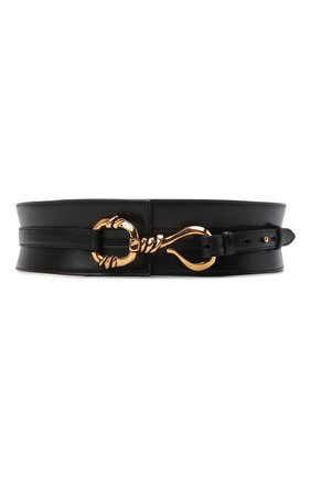Женский кожаный ремень ALEXANDER MCQUEEN черного цвета по цене 144500 руб., арт. 688020/1BRF1 | Фото 1 Женский кожаный ремень ALEXANDER MCQUEEN черного цвета, арт. 688020/1BRF1 | Фото 1 (Региональные ограничения белый список (Axapta Mercury): RU; Материал: Натуральная кожа)