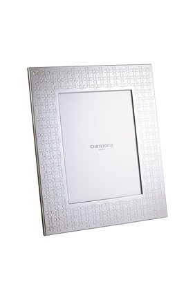 Рамка для фотографии iconik CHRISTOFLE серебряного цвета, арт. 04256093 | Фото 1 (Ограничения доставки: fragile-2)