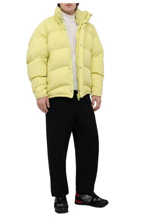 Мужские комбинированные кроссовки rockrunner VALENTINO темно-серого цвета по цене 78700 руб., арт. XY2S0723/RFV | Фото 2 Мужские комбинированные кроссовки rockrunner VALENTINO темно-серого цвета, арт. XY2S0723/RFV | Фото 2 (Подошва: Массивная; Материал внутренний: Текстиль; Материал внешний: Кожа; Материал утеплителя: Экомех; Стили: Классический; ширина носка стельки: 9, 9,5; толщина подошвы: 3,5; Длина стельки: 26, 25,0, 26,5, 25,3, 30, 25,6, 26,0, 26,3, 26,6, 27,0, 27,3, 27,6, 28,0, 28,3, 28,6, 29,0, 29,6, 30,3)