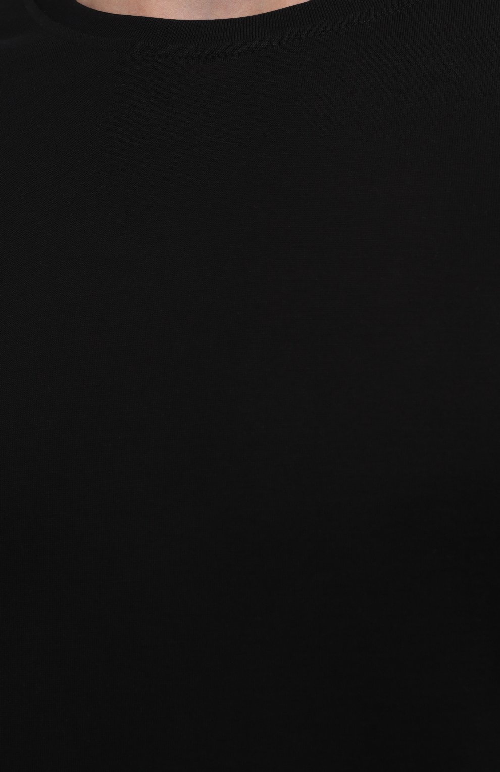 Мужская футболка LIMITATO черного цвета, арт. L0UCHE/RELAXED TEE | Фото 5 (Принт: Без принта; Рукава: Короткие; Длина (для топов): Стандартные; Региональные ограничения белый список (Axapta Mercury): RU; Материал внешний: Лиоцелл, Растительное волокно; Стили: Кэжуэл)