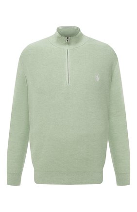 Мужской хлопковый джемпер POLO RALPH LAUREN светло-зеленого цвета по цене 17000 руб., арт. 711701611/PRL BS | Фото 1 Мужской хлопковый джемпер POLO RALPH LAUREN светло-зеленого цвета, арт. 711701611/PRL BS | Фото 1 (Длина (для топов): Удлиненные; Рукава: Длинные; Материал внешний: Хлопок; Мужское Кросс-КТ: Джемперы; Вырез: Круглый; Принт: Без принта; Стили: Кэжуэл; Big sizes: Big Sizes)