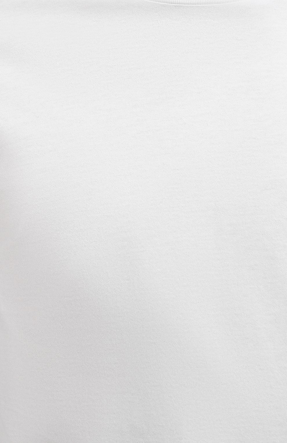 Мужская хлопковый лонгслив BRIONI белого цвета, арт. UJLB0L/P1613 | Фото 5 (Рукава: Длинные; Принт: Без принта; Длина (для топов): Стандартные; Материал внешний: Хлопок; Стили: Кэжуэл)