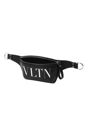 Мужская кожаная поясная сумка vltn VALENTINO черного цвета по цене 78700 руб., арт. XY2B0B34/WJW | Фото 5 Мужская кожаная поясная сумка vltn VALENTINO черного цвета, арт. XY2B0B34/WJW | Фото 5 (Случай: Повседневный; Материал: Натуральная кожа; Ремень/цепочка: На ремешке; Размер: small)