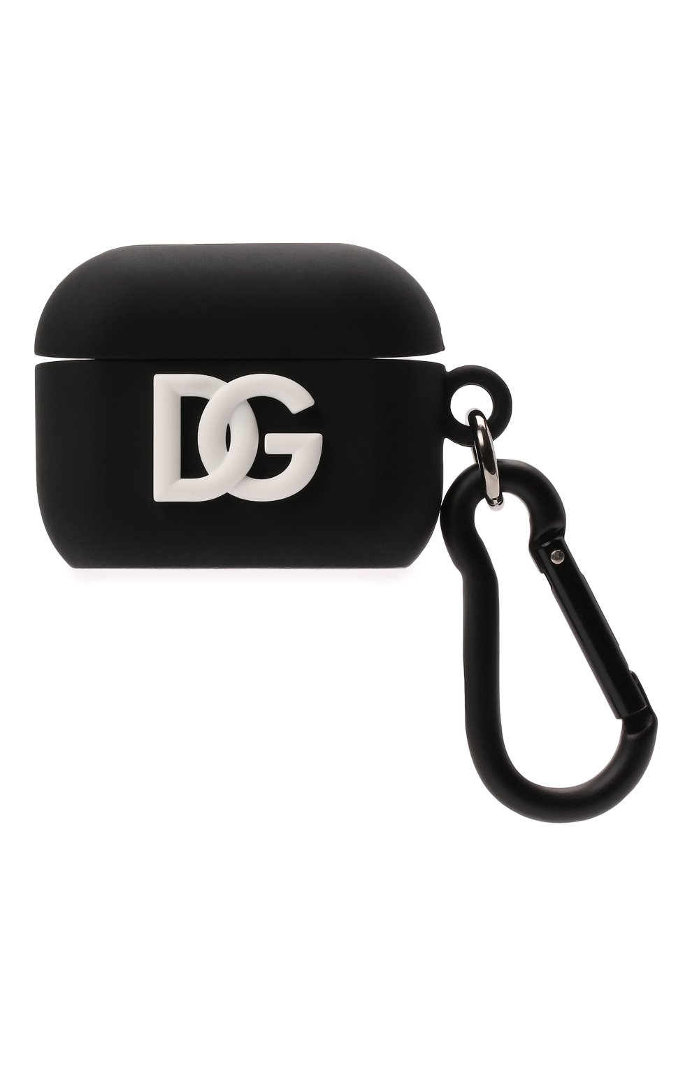 Чехол для airpods pro DOLCE & GABBANA черного цвета, арт. BP3106/AW401 | Фото 1 (Материал: Пластик)