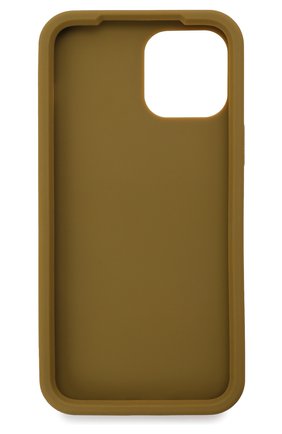 Чехол для iphone 12 pro max DOLCE & GABBANA хаки цвета, арт. BP2908/A0976 | Фото 2 (Материал: Пластик)