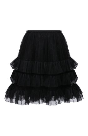 Женская юбка REDVALENTINO черного цвета по цене 37600 руб., арт. XR3RAI15/6B6 | Фото 1 Женская юбка REDVALENTINO черного цвета, арт. XR3RAI15/6B6 | Фото 1 (Материал подклада: Синтетический материал; Длина Ж (юбки, платья, шорты): Мини; Материал внешний: Синтетический материал; Стили: Гламурный; Женское Кросс-КТ: Юбка-одежда)