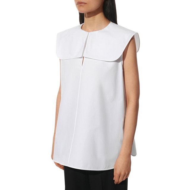 фото Хлопковый топ jil sander