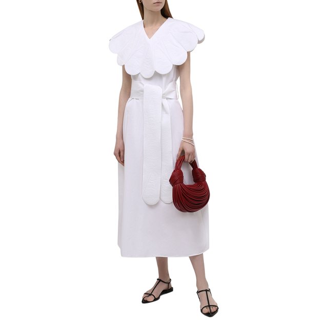 фото Кожаные сандалии jil sander