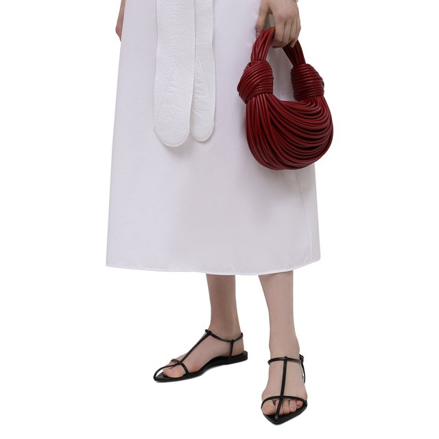 фото Кожаные сандалии jil sander