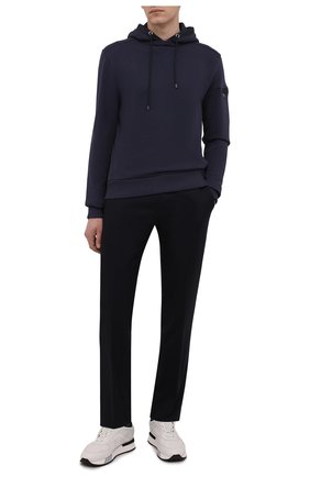 Мужской хлопковое худи BOGNER темно-синего цвета по цене 35500 руб., арт. 88216812 | Фото 2 Мужской хлопковое худи BOGNER темно-синего цвета, арт. 88216812 | Фото 2 (Длина (для топов): Стандартные; Материал внешний: Хлопок; Рукава: Длинные; Мужское Кросс-КТ: Худи-одежда; Принт: Без принта; Стили: Спорт-шик; Региональные ограничения белый список (Axapta Mercury): RU)