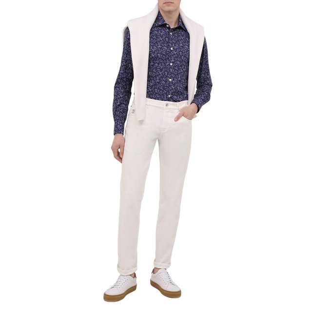 фото Хлопковая рубашка kiton