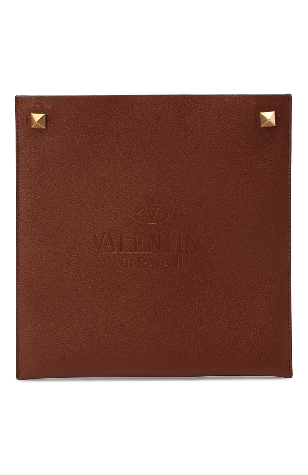 Мужская кожаная сумка identity VALENTINO коричневого цвета, арт. XY2B0A81/ZBT | Фото 1 (Размер: medium; Материал: Натуральная кожа; Региональные ограничения белый список (Axapta Mercury): RU; Ремень/цепочка: На ремешке)