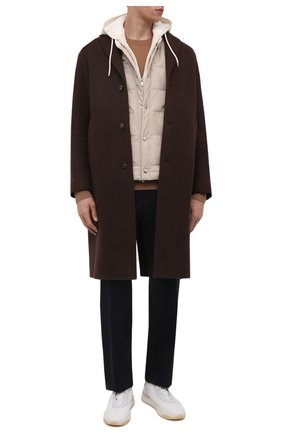 Мужские текстильные кроссовки SANTONI белого цвета по цене 51600 руб., арт. MBI021601BTTCH0DI50 | Фото 2 Мужские текстильные кроссовки SANTONI белого цвета, арт. MBI021601BTTCH0DI50 | Фото 2 (Материал внешний: Текстиль; Материал внутренний: Натуральная кожа, Текстиль; Подошва: Массивная; Материал утеплителя: Без утеплителя; Стили: Спорт; Длина стельки: 27,6, 28, 28,5, 28,9, 24,2, 24,7, 25,1, 25,5, 25,9, 26,4, 26,8, 27,2)