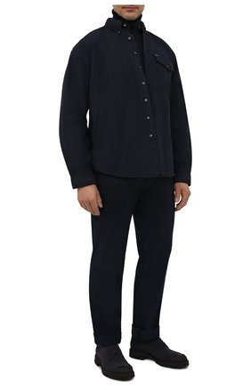 Мужская утепленная куртка-рубашка POLO RALPH LAUREN темно-синего цвета по цене 31400 руб., арт. 711842899/PRL BS | Фото 2 Мужская утепленная куртка-рубашка POLO RALPH LAUREN темно-синего цвета, арт. 711842899/PRL BS | Фото 2 (Рукава: Длинные; Материал подклада: Синтетический материал; Материал внешний: Синтетический материал; Мужское Кросс-КТ: утепленные куртки; Кросс-КТ: Куртка; Стили: Кэжуэл; Big sizes: Big Sizes; Длина (верхняя одежда): Короткие; Региональные ограничения белый список (Axapta Mercury): RU)